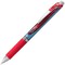 EnerGel RTX Retractable Liquid Gel Pen, (0.5mm) Needle Tip, Fine Line, Red Ink